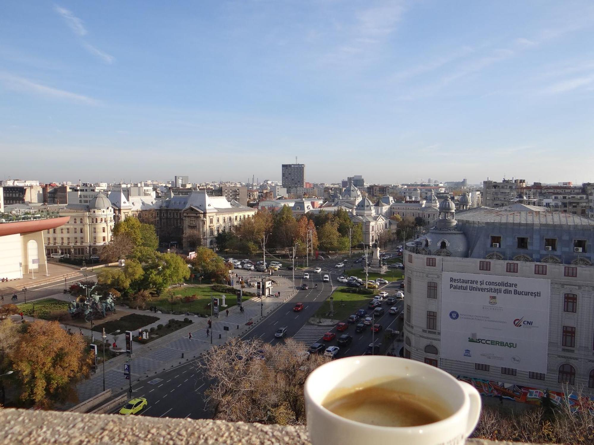 בוקרשט The One Balcescu- Best View Over City Center מראה חיצוני תמונה